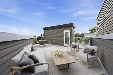 rooftop patio