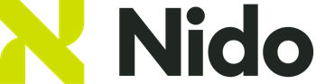 a graphic of the word yellow on a green background