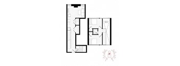 a floor plan of a house