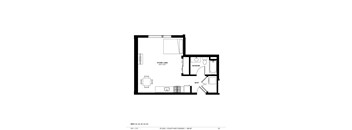 The Grace Floorplan at The Isaac Apartments, Pennsylvania 19122