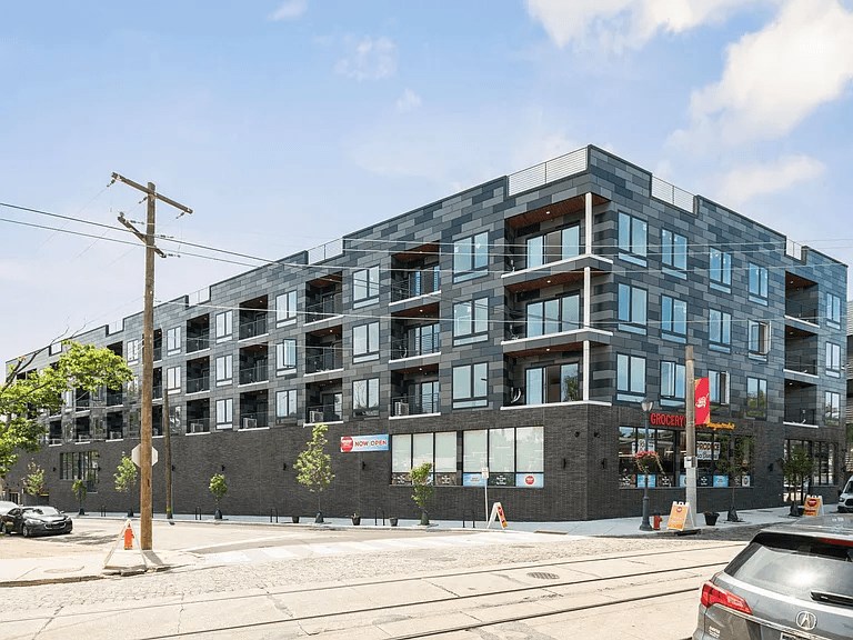 Exterior of the building