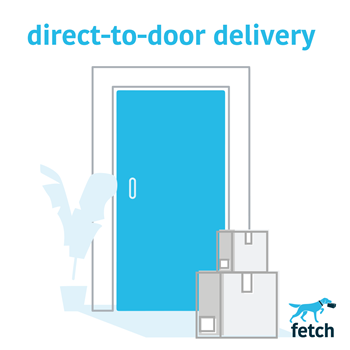 Direct to door delivery t The Anchorage on Kelly, East Falls.