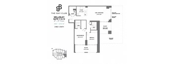 Wellesley 2bedroom floorplan