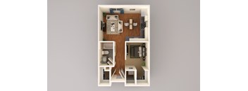 A1 Floor Plan at Northern Lights a Lifestyle-Driven Community, West Fargo, 58078