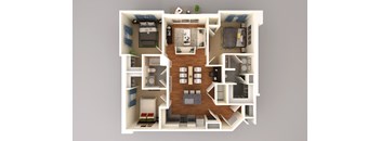 E Floor Plan at Northern Lights a Lifestyle-Driven Community, West Fargo, ND, 58078