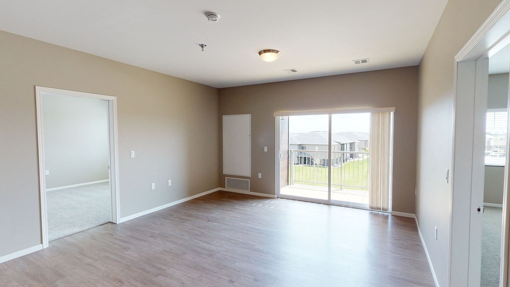 Unfurnished Living Area at The Haven on Veterans, North Dakota, 58104