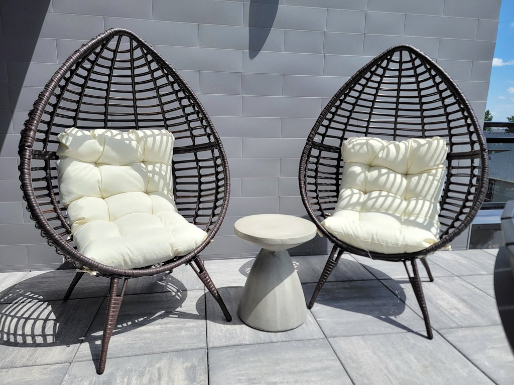 Patio at The Haven on Veterans, Fargo, ND