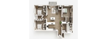 D2 Floor Plan at The Haven on Veterans, North Dakota