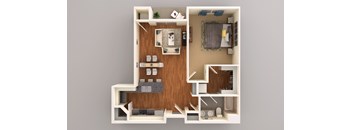 Unit B2 at First Street Lofts in Downtown Bismarck, North Dakota