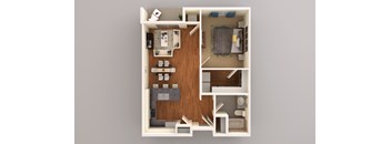 Unit B at First Street Lofts in Downtown Bismarck, North Dakota