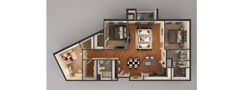 2 Bedroom + Den