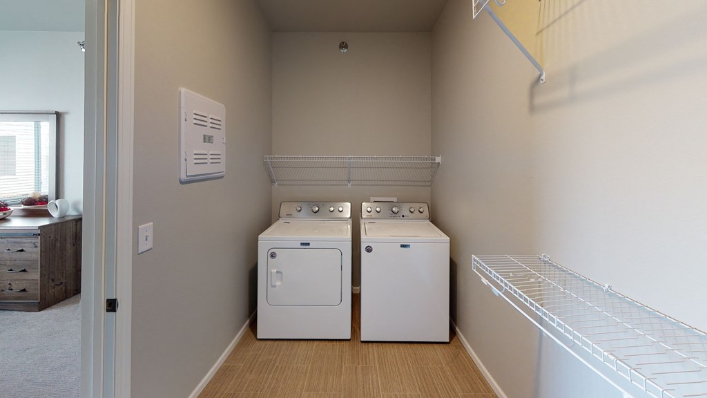 In Home Full Size Washer And Dryer at First Street Lofts in Downtown Bismarck, Bismarck, 58506