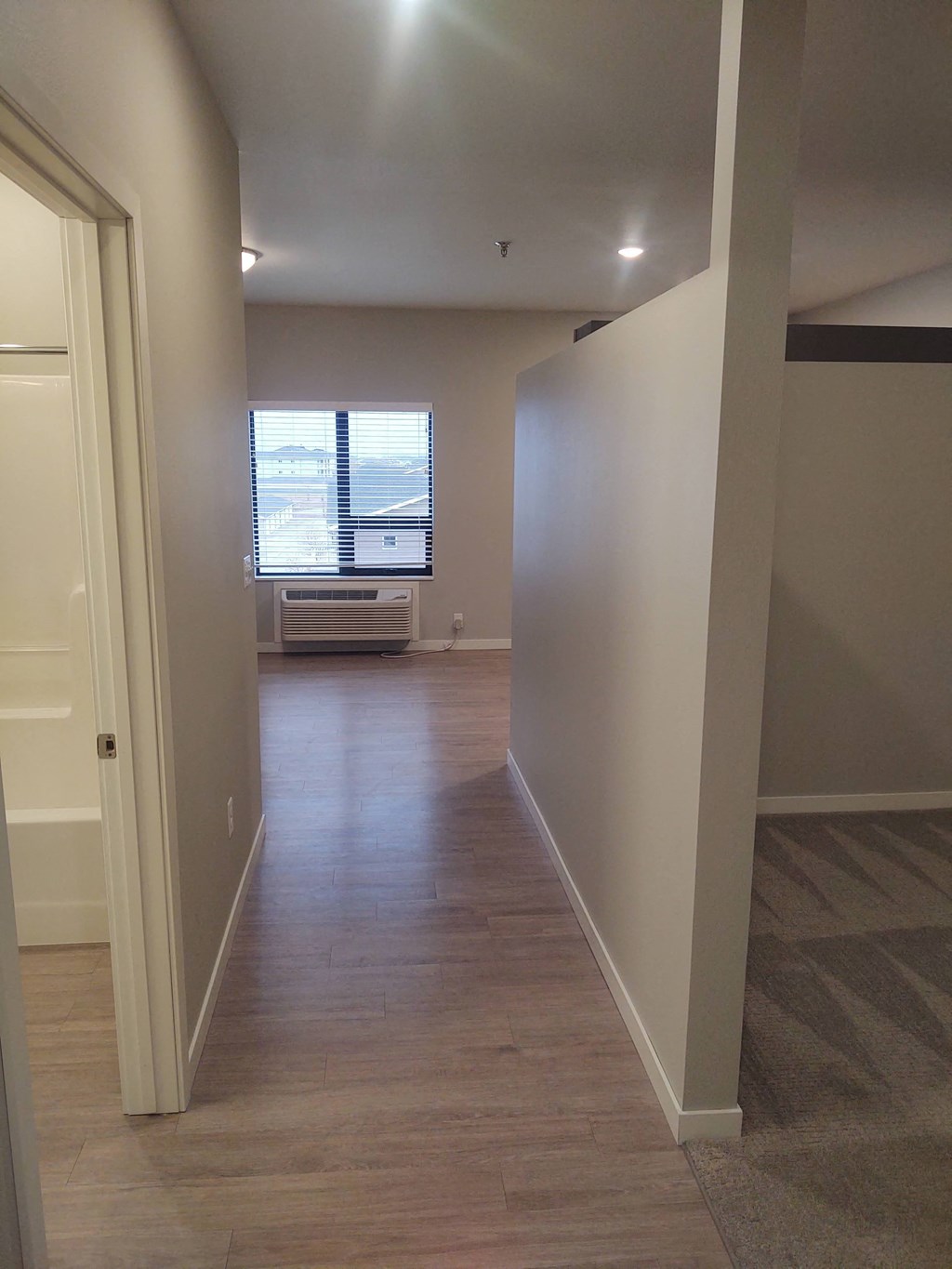 Hallway of Studio at Northern Lights a Lifestyle-Driven Community, West Fargo