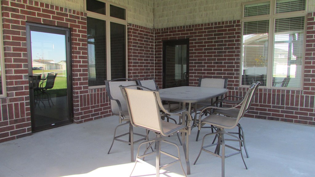 community patio