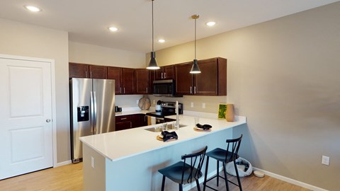 Island Kitchen at The Haven on Veterans, Fargo