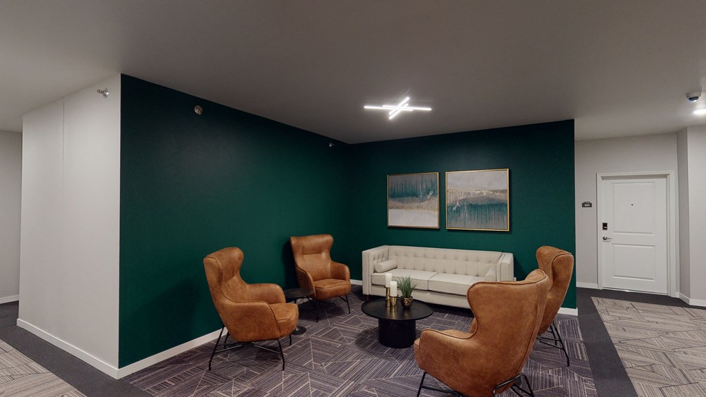 hallway with furniture at Northern Lights a Lifestyle-Driven Community, North Dakota