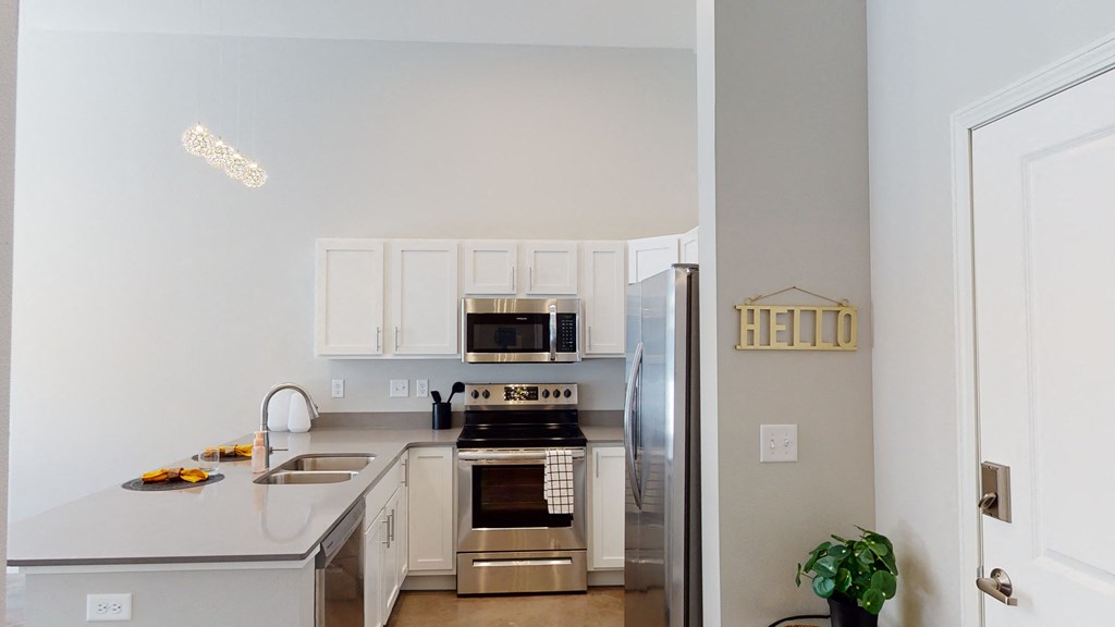 model kitchen at Northern Lights a Lifestyle-Driven Community, West Fargo