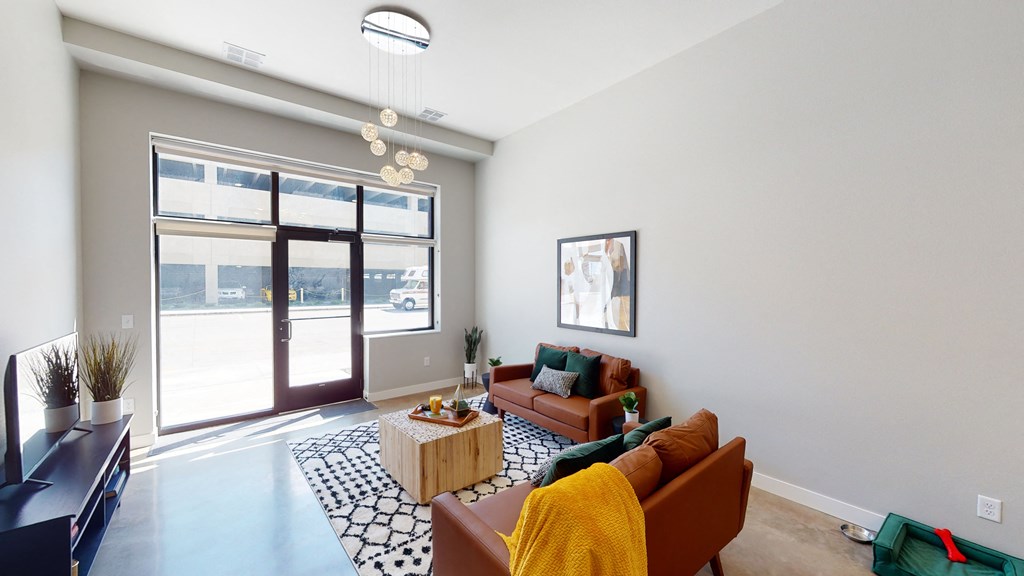 model living room at Northern Lights a Lifestyle-Driven Community, West Fargo, 58078