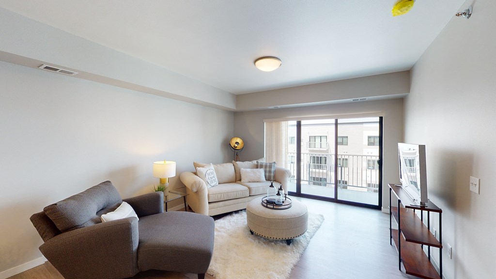 living room at Northern Lights, West Fargo, ND, 58078