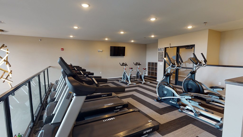 Two Level Fitness Center at The Haven on Veterans, Fargo, ND, 58104