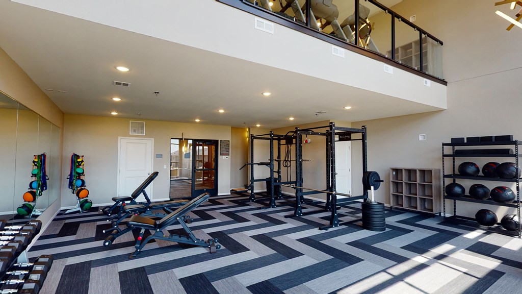 Modern Fitness Center at The Haven on Veterans, North Dakota, 58104