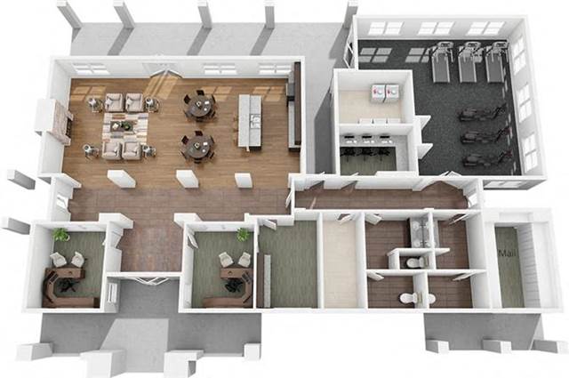 1-bedroom apartment at Vineyards At Monterey Apartments in Lubbock, TX