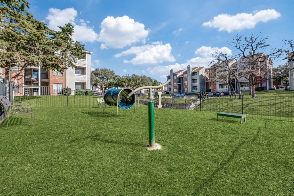 Pet-Friendly Apartment with dog park at Foxborough Apartments, Irving, TX, Texas