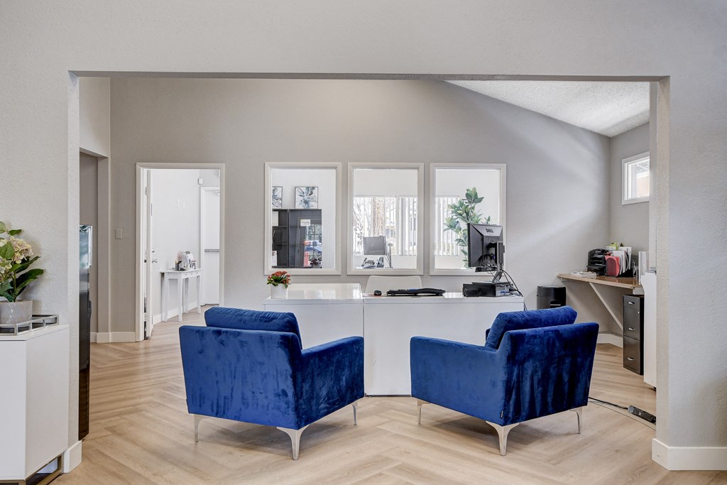 leasing office with sitting area at Summerlin Meadows, Las Vegas, NV, 89102