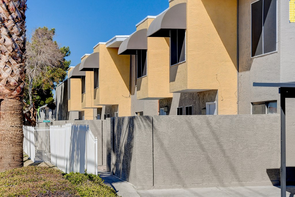 apartment buildings at Summerlin Meadows, Las Vegas, Nevada