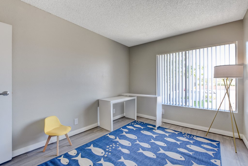 Carpeting in bedroom at Summerlin Meadows, Las Vegas, Nevada