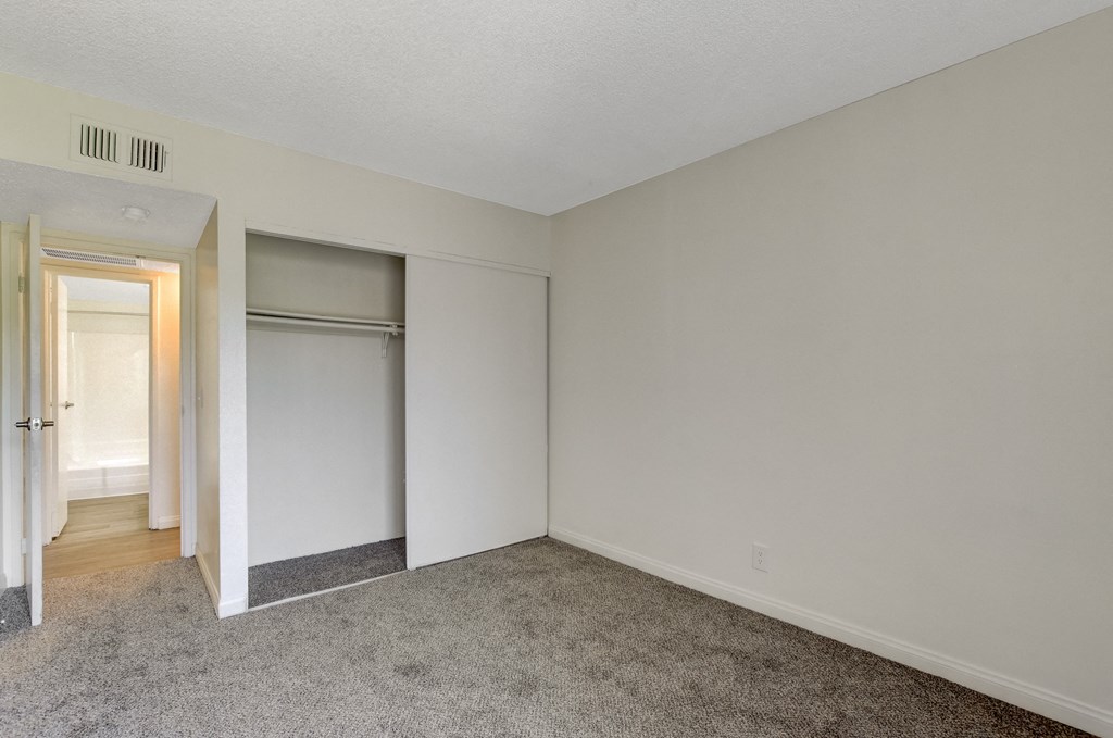 Empty Bedroom at Summer Meadows, Nevada