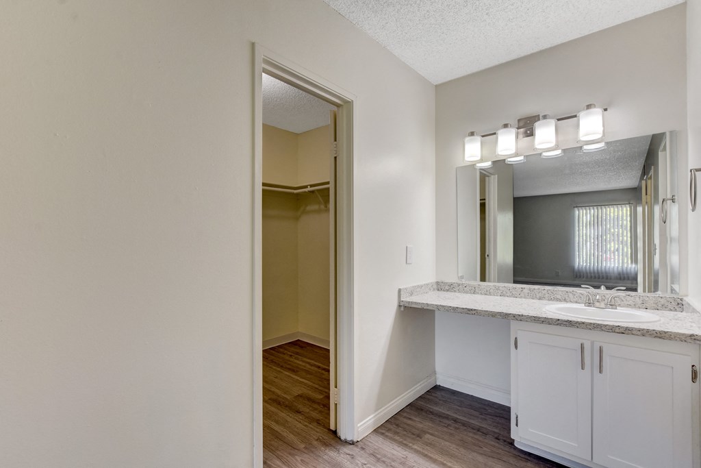 bathroom sink area at Summerlin Meadows, Nevada