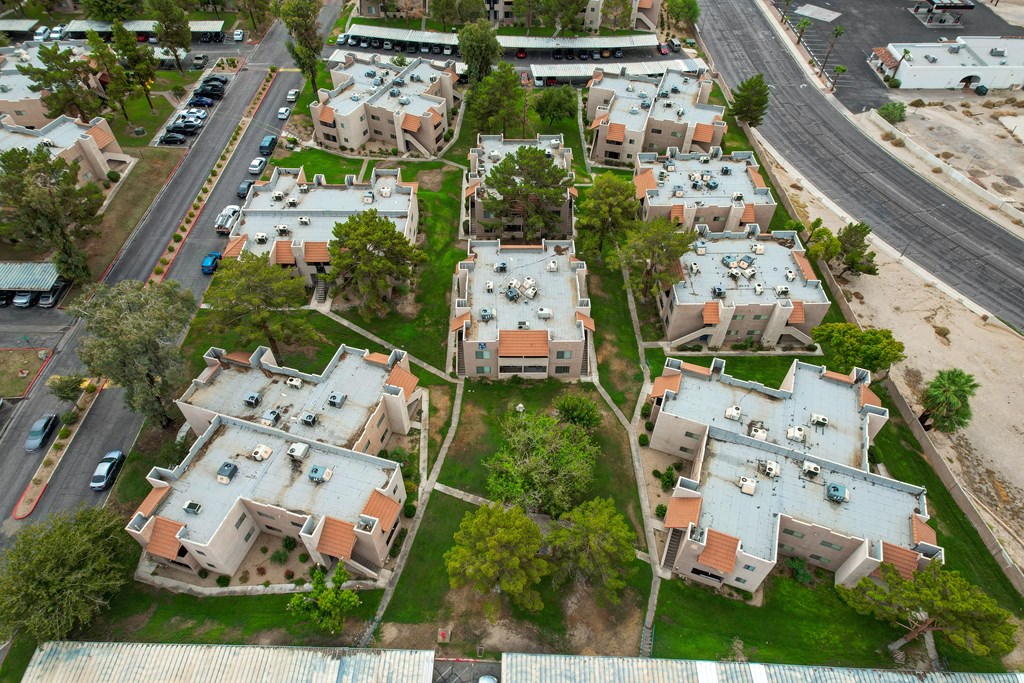 aerial view at Desert Bay Apartments, Laughlin,89029