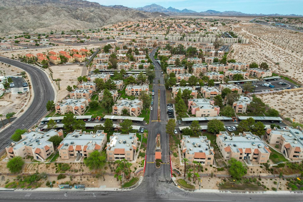 aerial top view at Desert Bay Apartments, Laughlin, NV