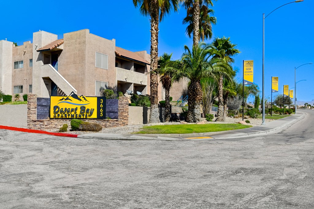 street entrance street entrance at Desert Bay Apartments, Laughlin, Nevada, 89029