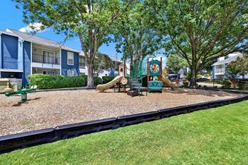 A playground at Seacrest Apartments, Garland, Texas