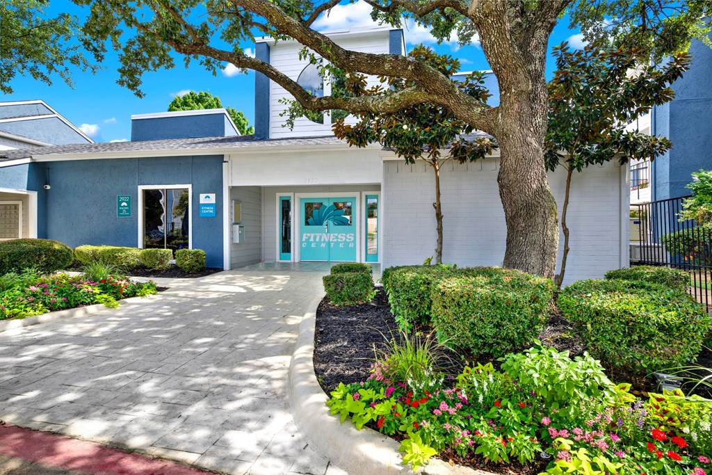 Exterior Porch at Seacrest Apartments, Garland