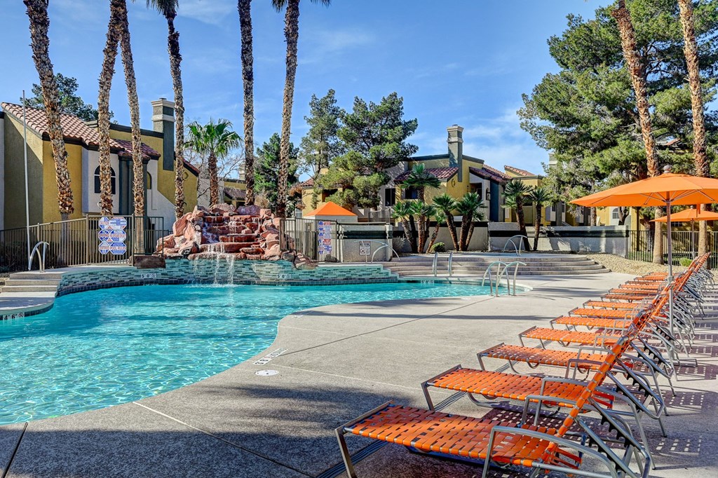 Swimming Pool at Desert Vistas Apartments, Las Vegas, Nevada, 89142