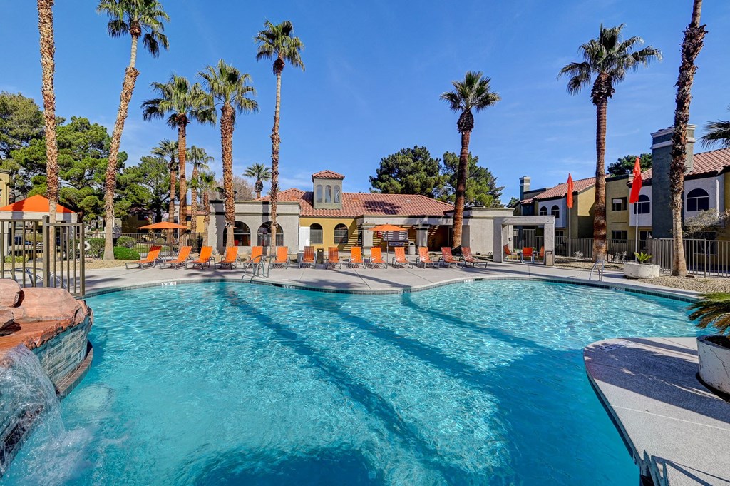 Swimming Pool at Desert Vistas Apartments, Las Vegas, Nevada, 89142