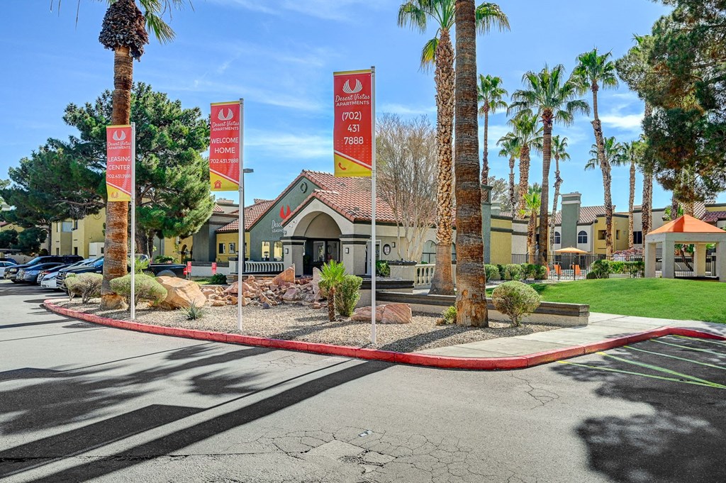 the building at Desert Vistas Apartments, Las Vegas, Nevada, 89142