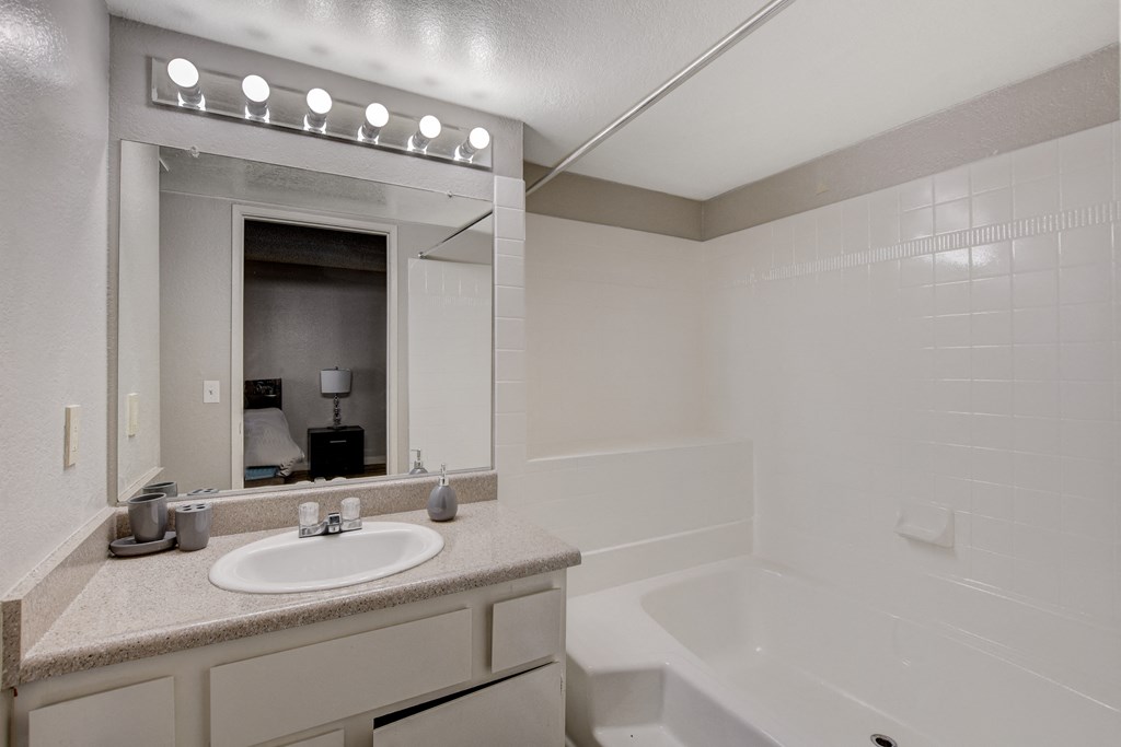 bathroom at Desert Vistas Apartments, Las Vegas, Nevada, 89142