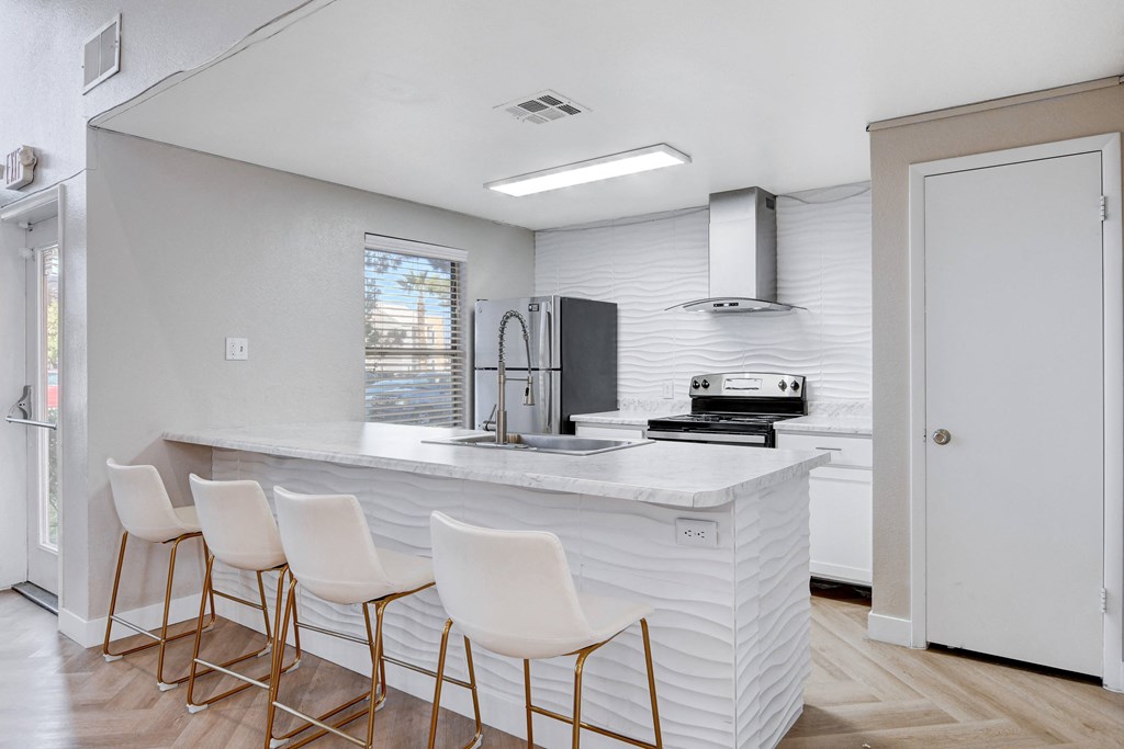 Spacious Full Size Kitchen at Citrus Apartments, Las Vegas, Nevada, 89101