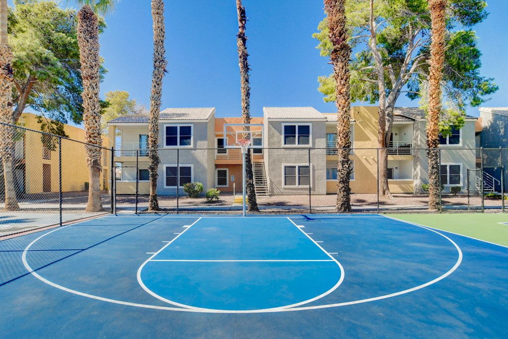 basketball court at Citrus Apartments, Las Vegas