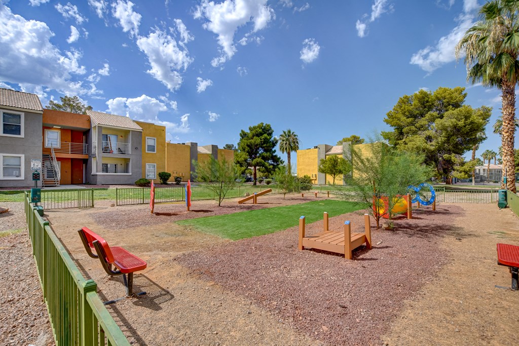dog park at Citrus Apartments, Las Vegas, NV