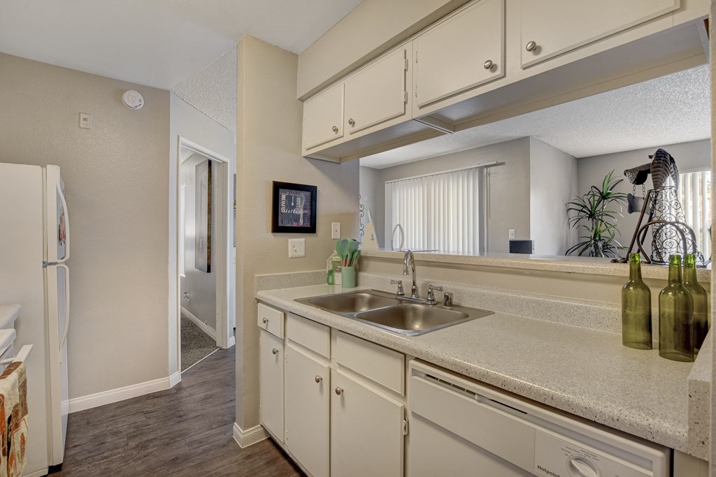 Renovated Kitchen at Citrus Apartments, Las Vegas, Nevada