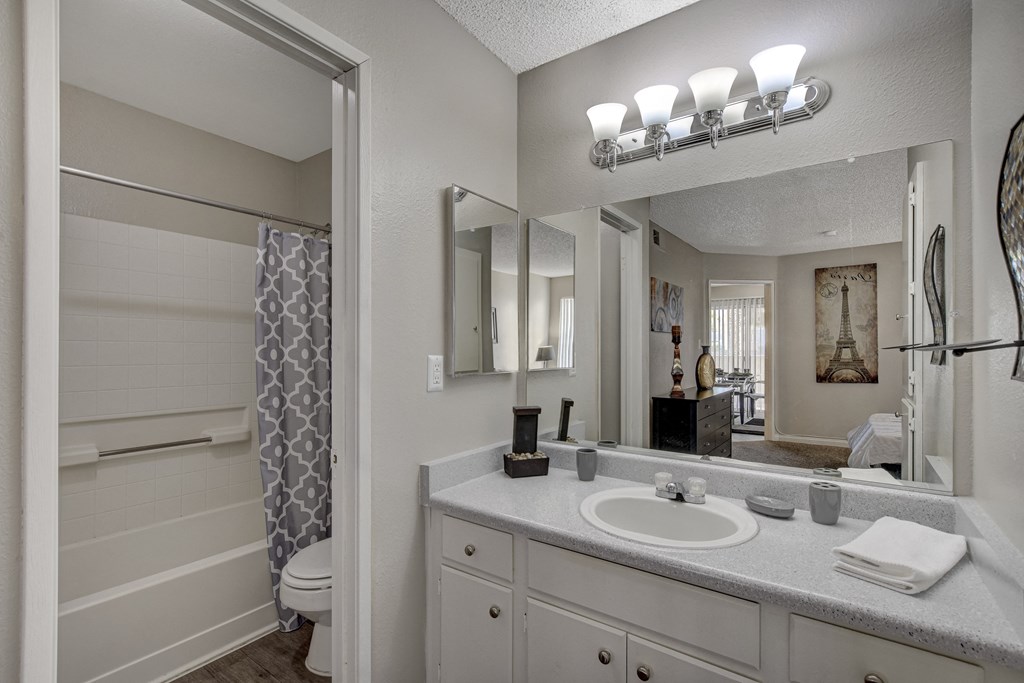 Luxurious Bathrooms at Citrus Apartments, Las Vegas, Nevada, 89101