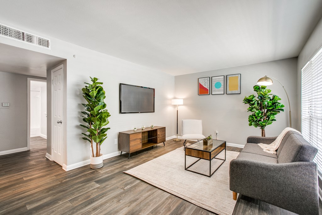 Engineered Wood Flooring at Bellaire Oaks Apartments, Houston, TX, 77096