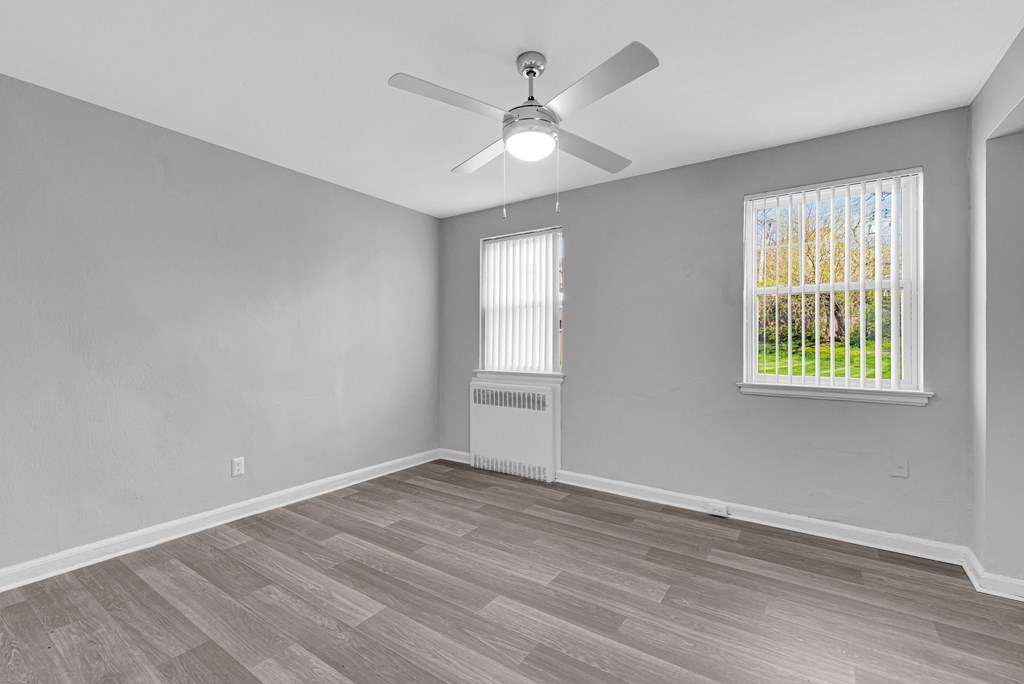 Empty Bedroom at Hampton Gardens, Saint Louis, 63139