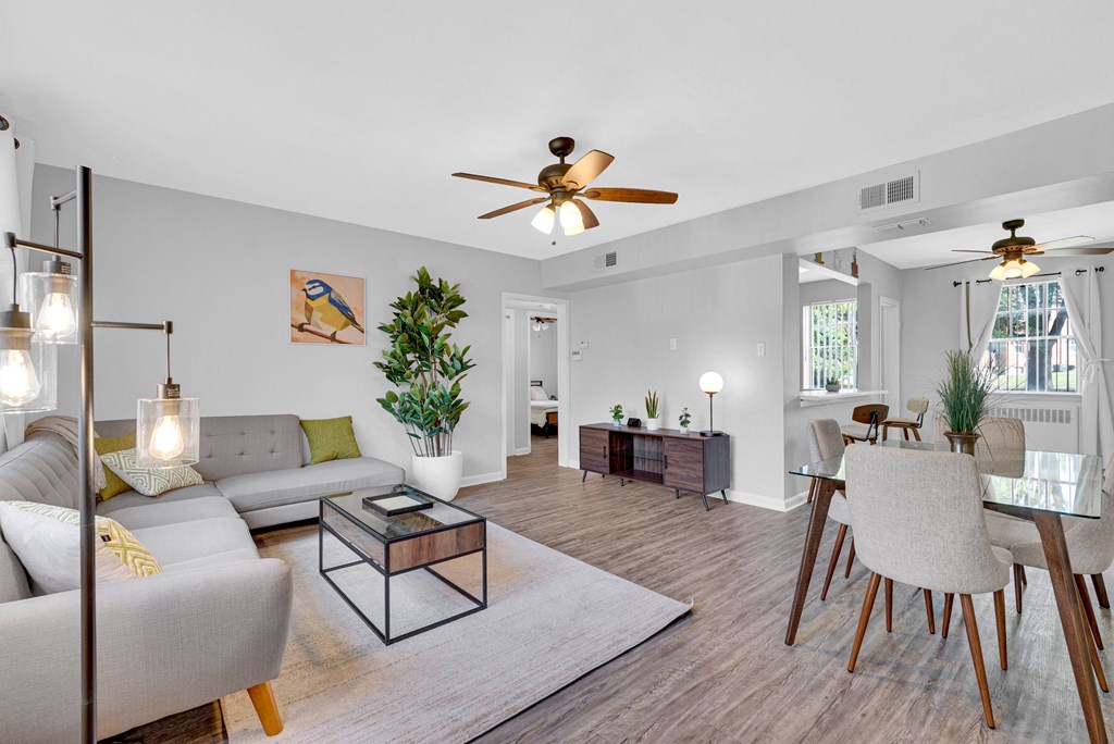 Specious Living Room at Hampton Gardens, Saint Louis, MO, 63139