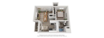 Crown Point 1 Bed 1 Bath at Desert Bay Apartments, Laughlin, Nevada, 89029